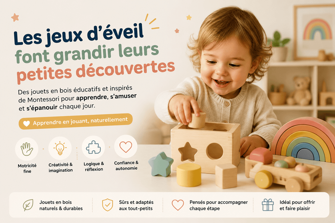 Pourquoi les jeux d’éveil sont devenus indispensables 🧸✨ - Ludimagic