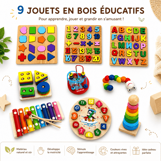 Top 7 des avantages des jouets en bois pour enfant - Ludimagic 